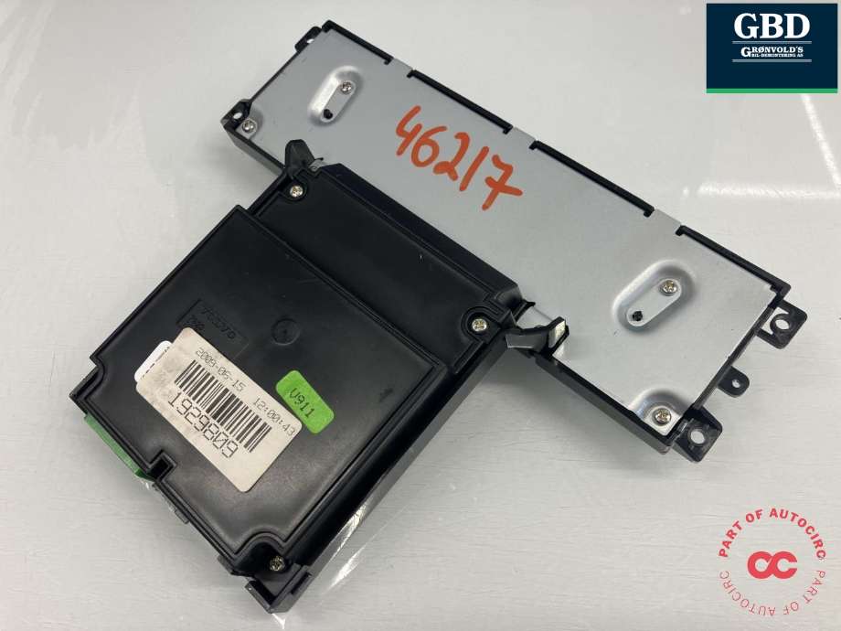 Bilstereo betjeningspanel til Volvo V70 2007-2013 (Type III, Fase 1)  (ALPS|36001867|1929809|)