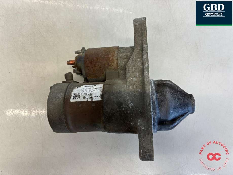 Starter til Nissan Qashqai 2010-2014 (Type I, Fase 2) (23300EN20B|)