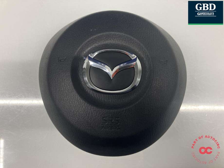 Airbag rattpute til Mazda 6 2015-2018 (Type III, Fase 2) (GHP957K00A|TG11A02001|0589-P1-000240)