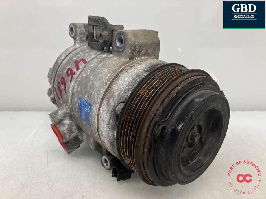 Aircondition kompressor til Mazda 6 2015-2018 (Type III, Fase 2)  (HALLA|GHT661450|GHT6 1877|F500-AUCAA-06)