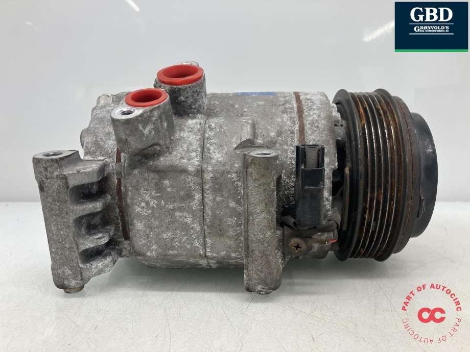 Aircondition kompressor til Mazda 6 2015-2018 (Type III, Fase 2)  (HALLA|GHT661450|GHT6 1877|F500-AUCAA-06)