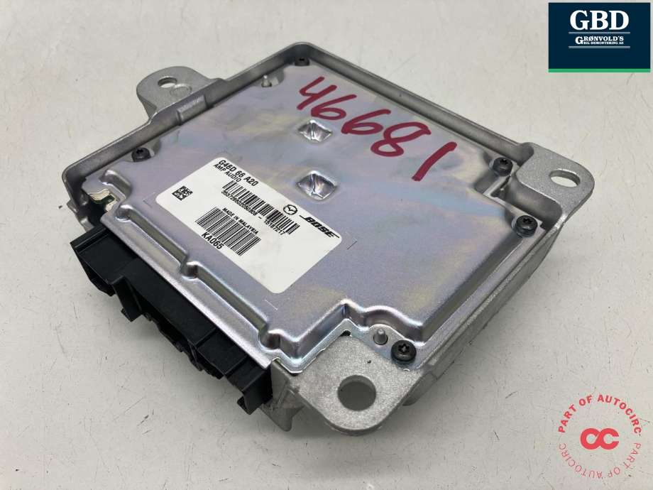 Bilstereo forsterker til Mazda 6 2015-2018 (Type III, Fase 2) (BOSE|G46D66A20|)