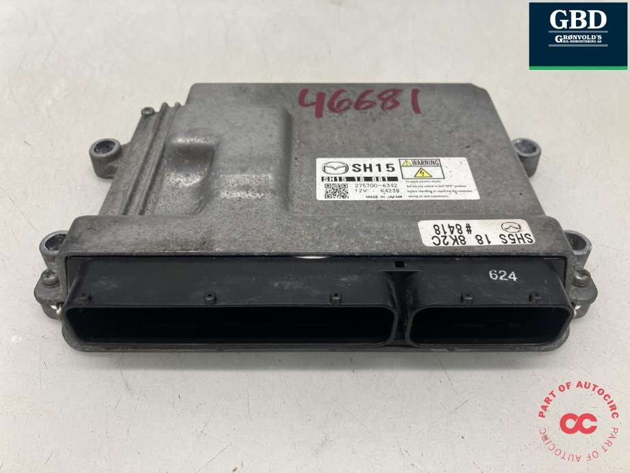 Styreenhet motor til Mazda 6 2015-2018 (Type III, Fase 2)  (DENSO|SH1518881|275700-6342|K4238)