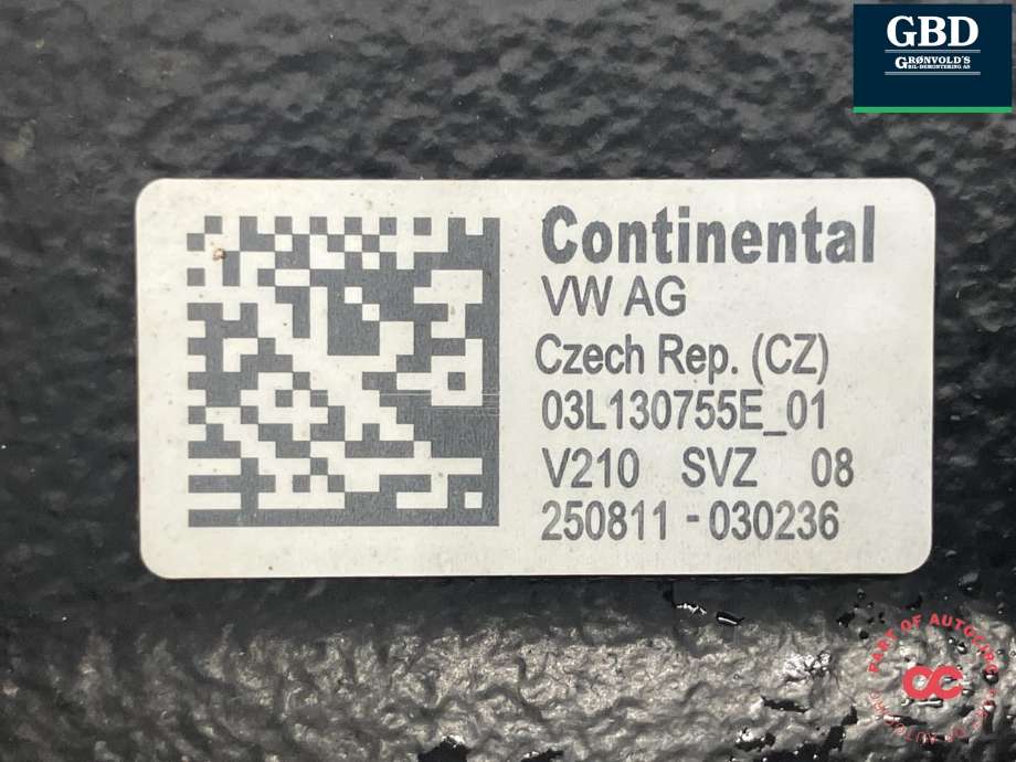 Dieselpumpe til VW Golf VI 2008-2012 (CONTINENTAL|03L 130 755 AL|03L 130 755 E|250811-030236)