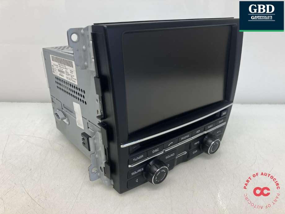 Bilstereo navigasjon til Porsche Panamera 2009-2017 (Type I) (970) (970) (970 642 963 HX DML|970 642 963 X DML|)