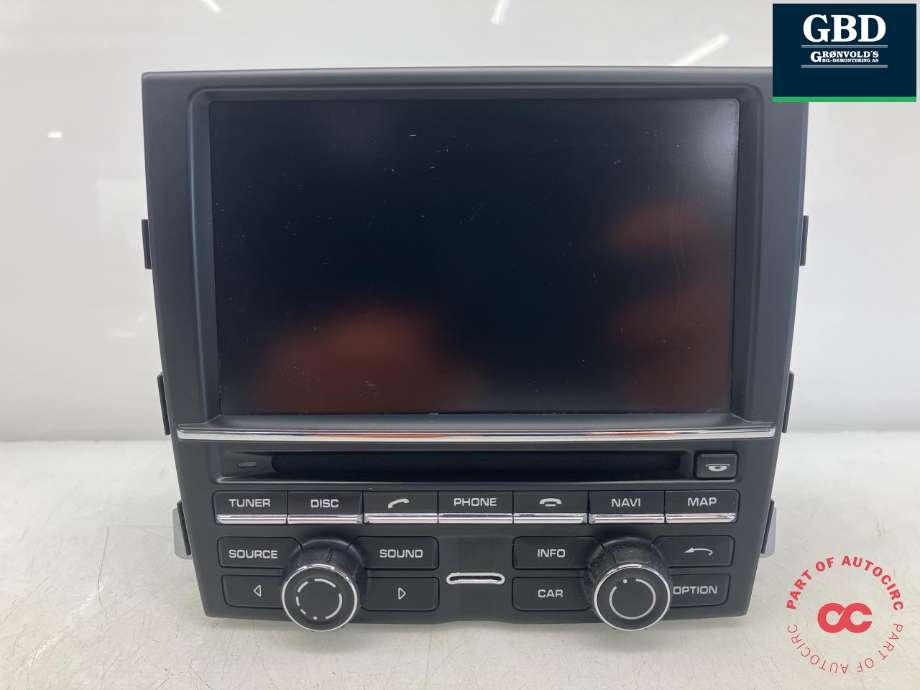 Bilstereo navigasjon til Porsche Panamera 2009-2017 (Type I) (970) (970) (970 642 963 HX DML|970 642 963 X DML|)