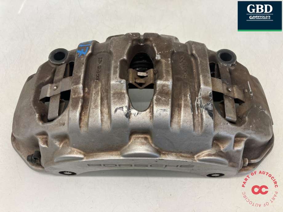 Bremsecaliper høyre foran til Porsche Panamera, 2009-2017 (Type I) (970) (970) (7PP 615 150 AQ)