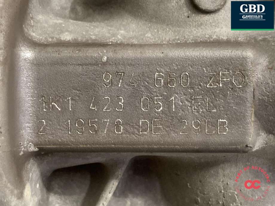 Tannstang elektrisk til Škoda Octavia 2009-2013 (Type II, Fase 2) (1K1 423 055 M|1K1 423 055 MX|1K1 423 051 EL)