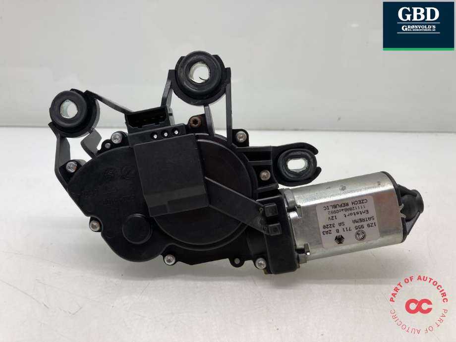 Viskermotor bakrute til Škoda Octavia 2009-2013 (Type II, Fase 2)  (1Z9 955 711 C|1Z9 955 711 B|)