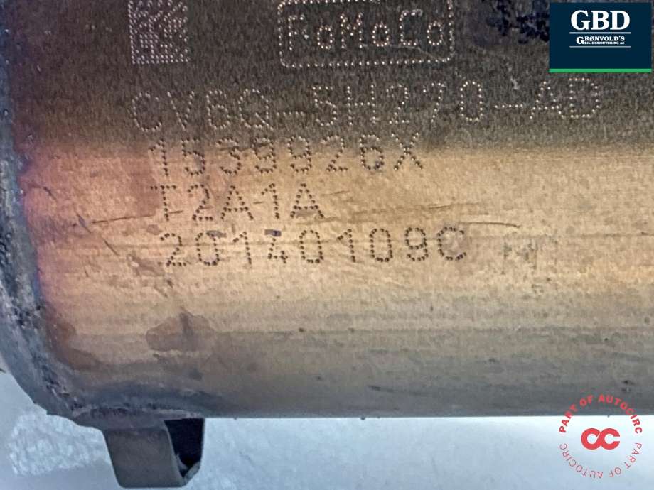 Partikkelfilter til Ford Focus 2014-2018 (Type III, Fase 2) (2109667|CV6Q-5H270-AE|)