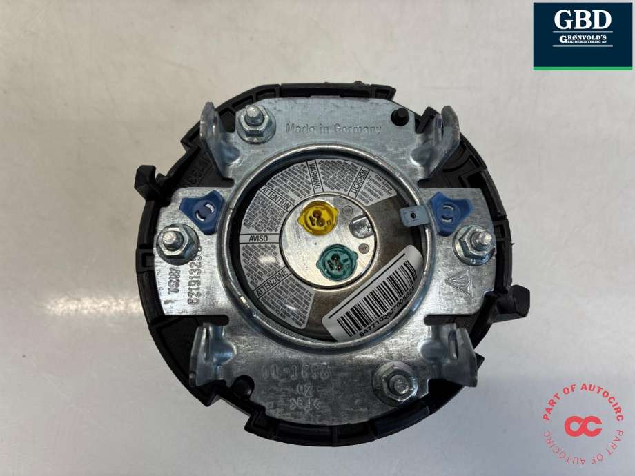 Airbag rattpute til Porsche Cayenne 2010-2017 (92A) (92A) (958 803 074 01 6W0|958 803 074 00 6W0|7P5 880 201 6W0)