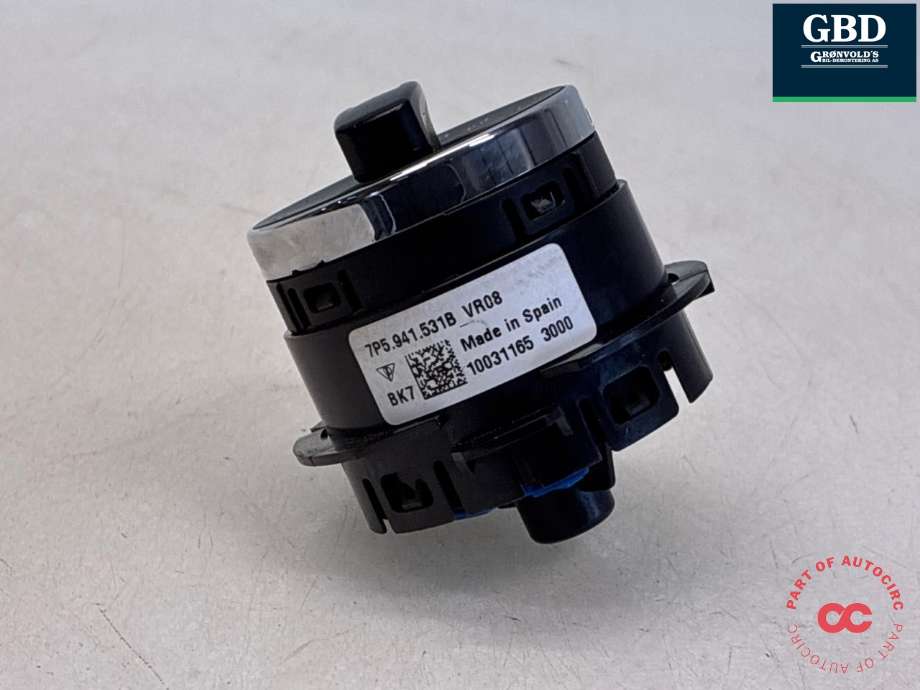 Bryter lys til Porsche Cayenne 2010-2017 (92A) (92A) (958 613 533 05|958 613 533 00|7P5 941 531B)