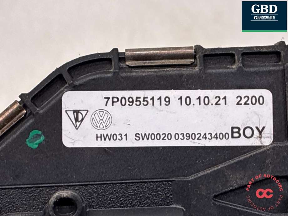 Viskermotor frontrute komplett m/overføring til Porsche Cayenne 2010-2017 (92A) (92A) (958 955 023 B|958 955 023 A|7P0 955 119)