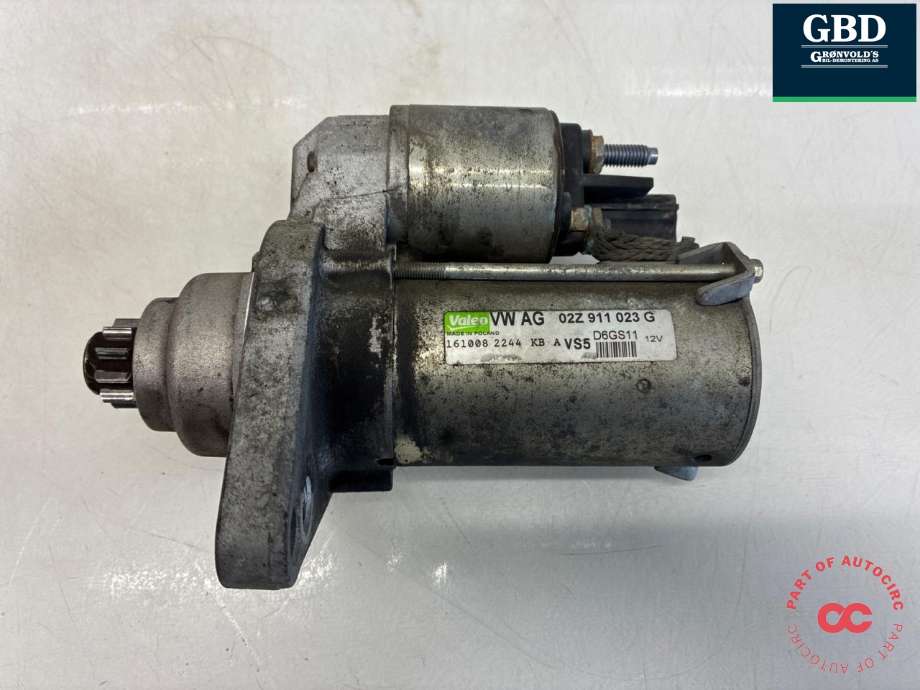 Starter til VW Scirocco 2008-2013 (02Z 911 024 P|02Z 911 024 PX| 02Z 911 023 G|02Z 911 023 EX)