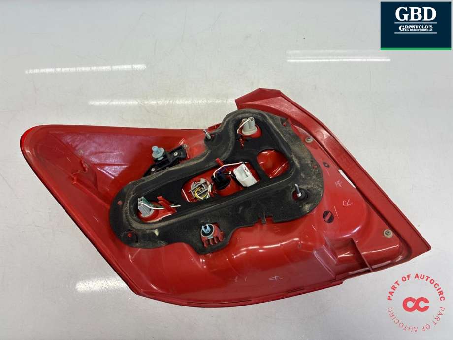 Baklykt høyre til Toyota Auris 2010-2012 (Type I, Fase 2) (8155102540|)