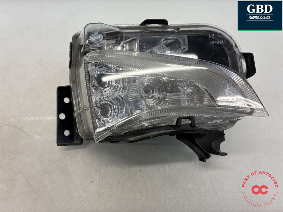 Kjørelys led høyre foran til Toyota Auris 2010-2012 (Type I, Fase 2) (8143012010|E13 00 12858|)
