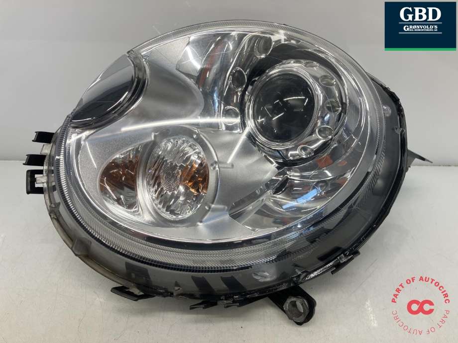 Frontlykt venstre xenon til Mini One/Cooper 2007-2014 (R55-57) (R55-57) (AUTOMOTIVE LIGHTING|63 12 7 269 983|0 301 225 273|)