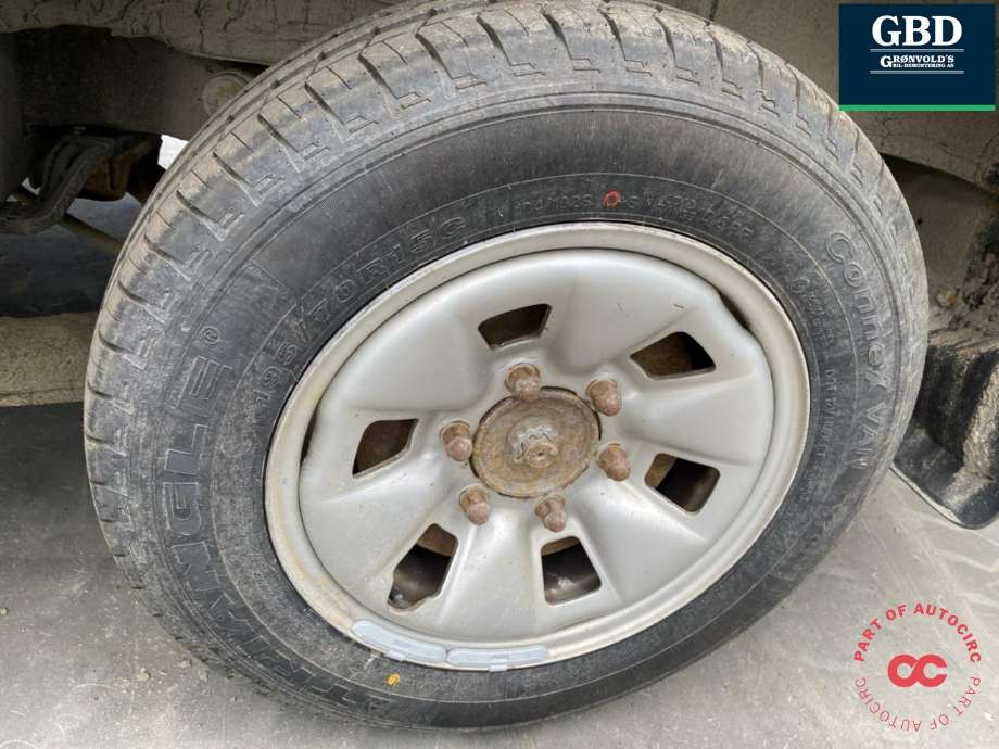 Hjulsett aluminium sommer til Toyota Hiace 2007-2012 (Fase 3) (NO PART ID|)