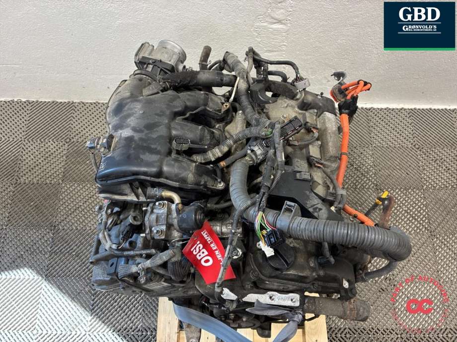 Motor bensin til Lexus RX, 2009-2015 (Type III) (AL10) (AL10) (2GR-FXE)