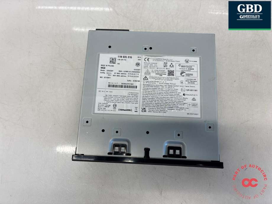 Bilstereo navigasjon spiller til Ford Capri 2024-->> (2708900|11N 035 816|)