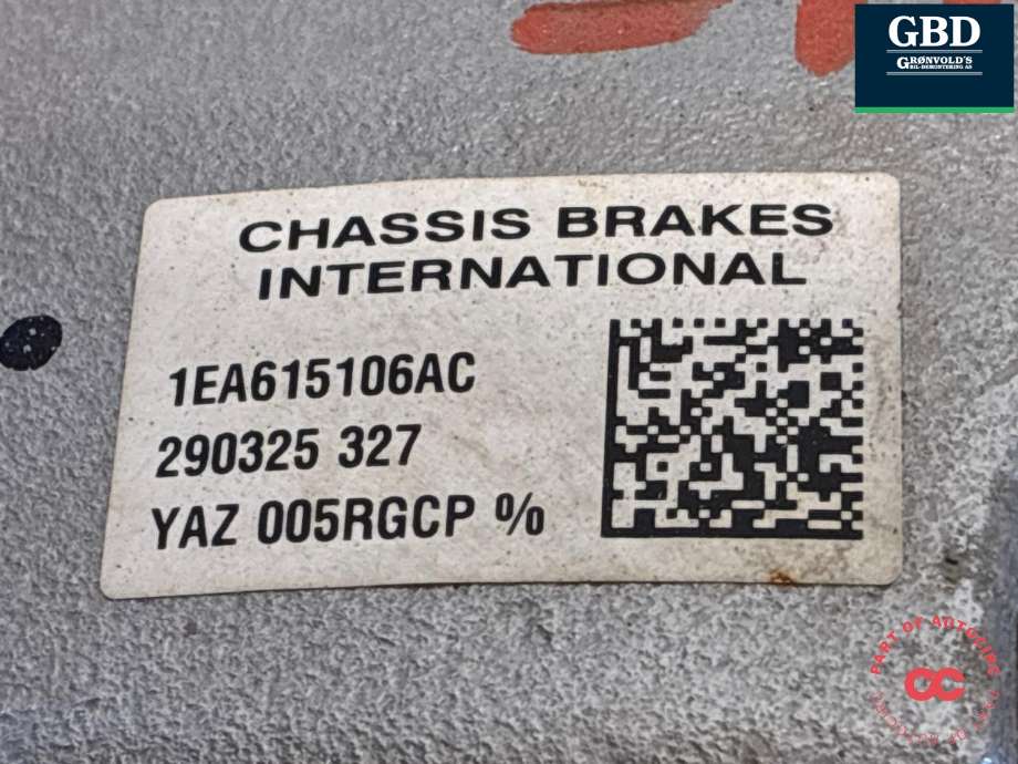 Bremsecaliper høyre foran til Ford Capri 2024-->> (2729039|VWR2KA-2B294-BA|1EA 615 106 AC)