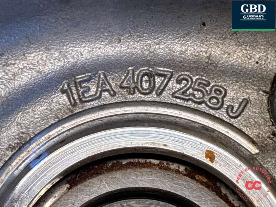 Hjulspindel høyre foran til Ford Capri 2024-->> (2724082|VWR2KA-3K170-DA|1EA 407 258 J)