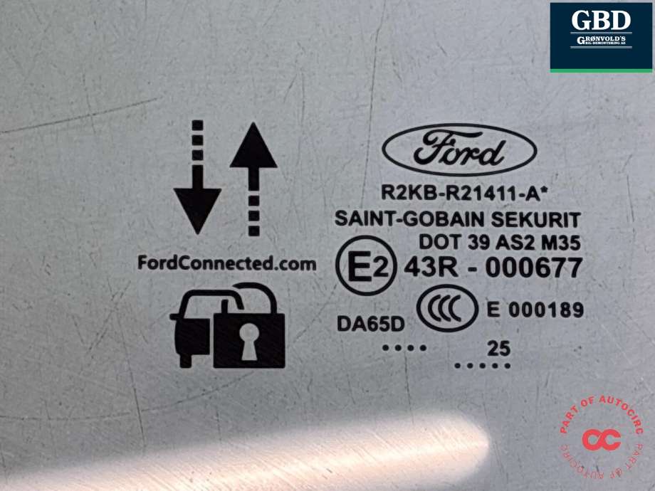 Siderute venstre foran til Ford Capri 2024-->> (2770032|R2KB-R21411-AC|43R-000677)