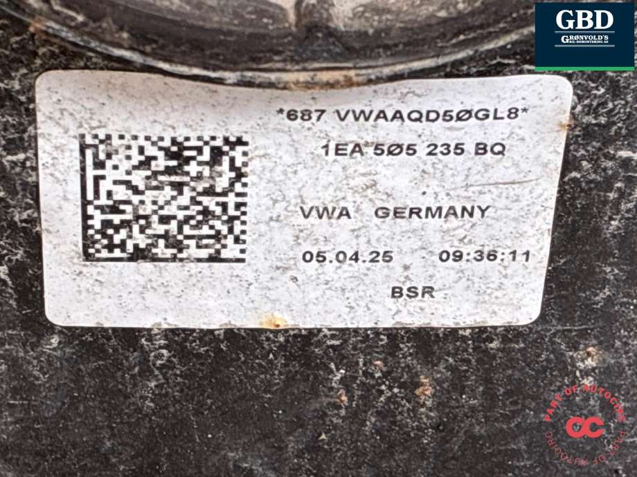 Travers bak til Ford Capri 2024-->> (2782088|VWR2KA-5K067-HA|1EA 5Ø5 235 BQ)