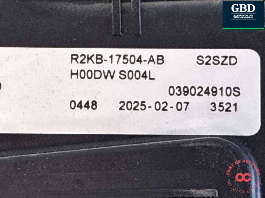 Viskermotor frontrute komplett m/overføring til Ford Capri 2024-->> (|R2KB-17504-AB)
