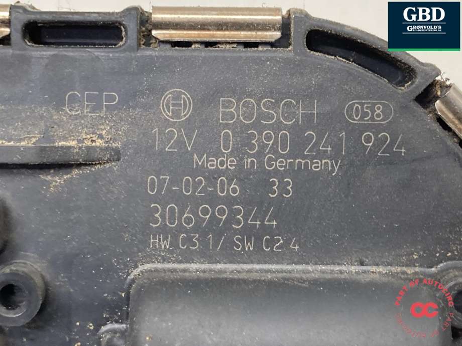 Viskermotor frontrute til Volvo C30 2006-2009 (Fase 1)  (|30699344)