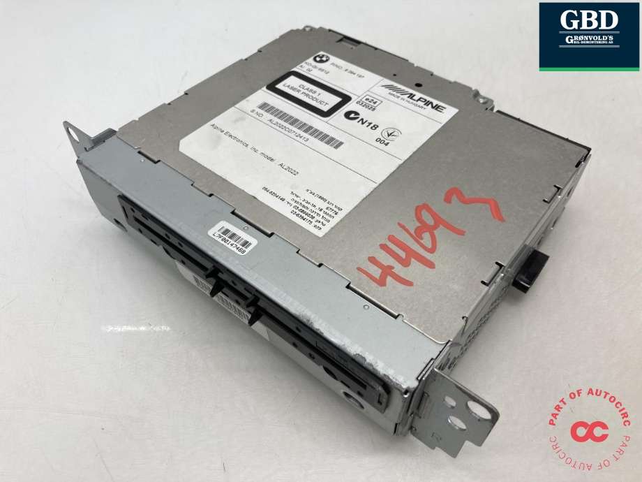 Bilstereo til BMW 1-Serie, 2011-2015 (Fase 1) (F20/F21) (F20/F21) (65 12 9 262 045)