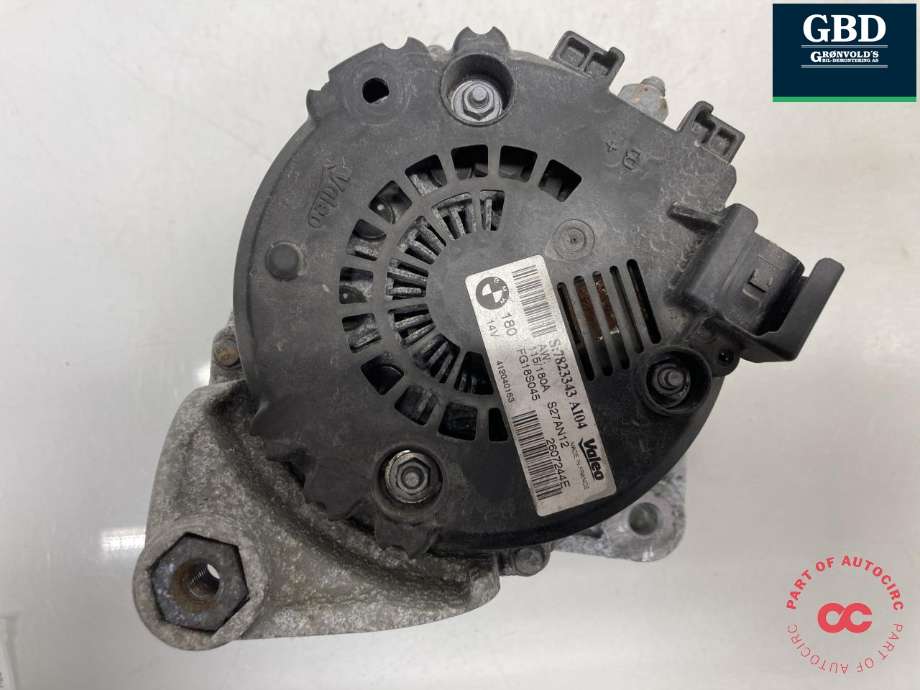 Dynamo diesel til BMW 1-Serie 2011-2015 (Fase 1) (F20/F21) (F20/F21) (12 31 7 823 343|7823343 AI04|)