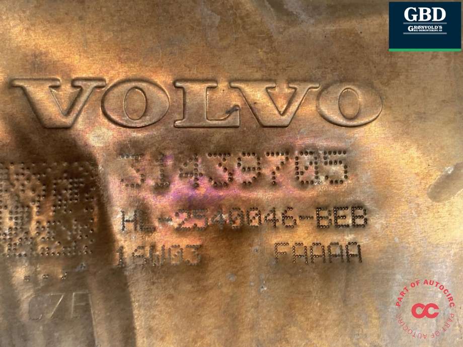 Partikkelfilter til Volvo V60/V60 CC 2013-2018 (Type I, Fase 2)  (31370071|31439705|)