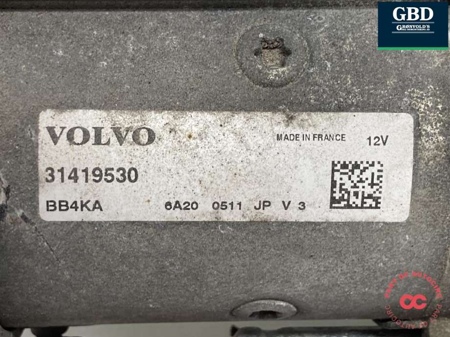 Starter diesel til Volvo V60/V60 CC 2013-2018 (Type I, Fase 2) (36051770 (|31419530|)