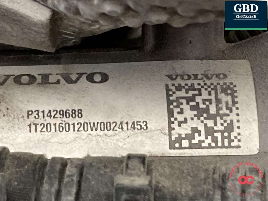 Tannstang til Volvo V60/V60 CC 2013-2018 (Type I, Fase 2) (36001632|31387089|P31429688)