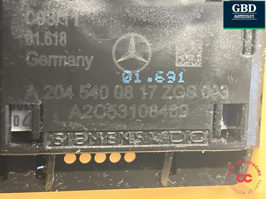 Dieselpumpe fødepumpe til Mercedes E-Klasse 2009-2013 (Fase 1) (W212) (W212)