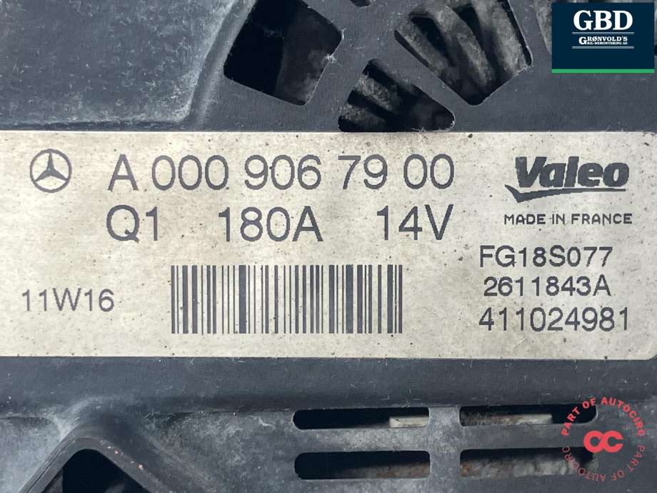 Dynamo diesel til Mercedes E-Klasse 2009-2013 (Fase 1) (W212) (W212)