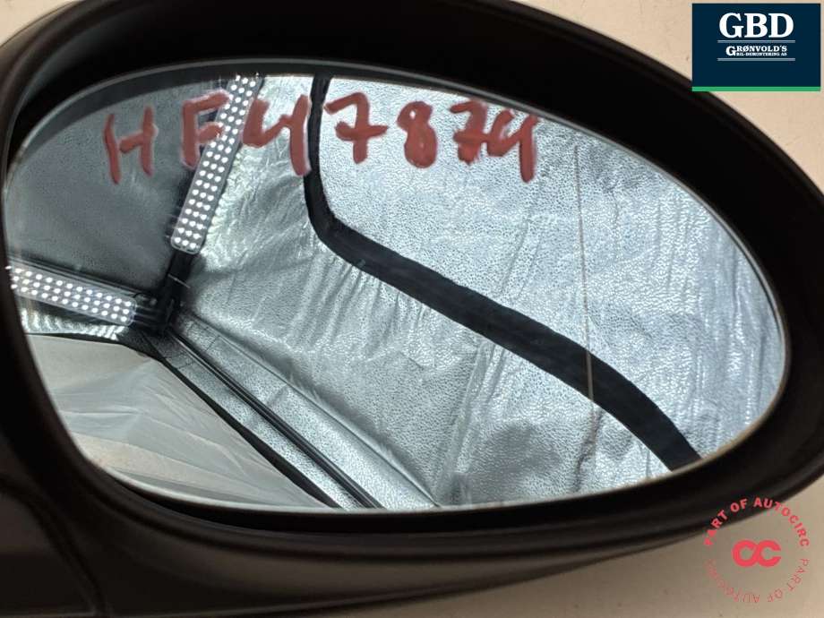 Speil høyre til BMW 3-Serie 2005-2011 (E90/E91/E92/E93) (E90/E91/E92/E93) (51 16 7 189 968|7 0755 626|)