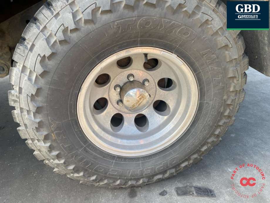 Hjulsett aluminium sommer til Nissan King Cab, 2002-2011 (Fase 2) (D22/NP300) (D22/NP300) 