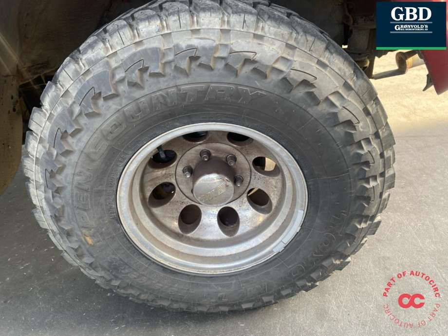 Hjulsett aluminium sommer til Nissan King Cab 2002-2011 (Fase 2) (D22/NP300) (D22/NP300)
