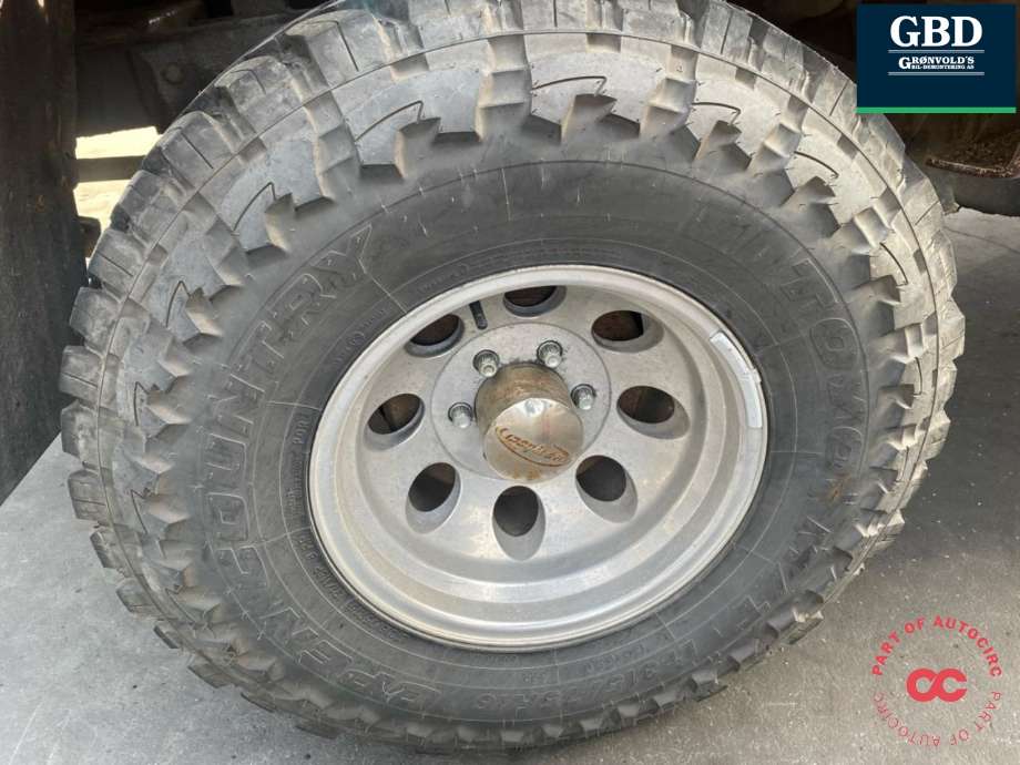Hjulsett aluminium sommer til Nissan King Cab 2002-2011 (Fase 2) (D22/NP300) (D22/NP300)