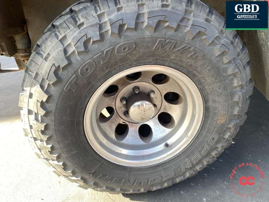Hjulsett aluminium sommer til Nissan King Cab 2002-2011 (Fase 2) (D22/NP300) (D22/NP300)