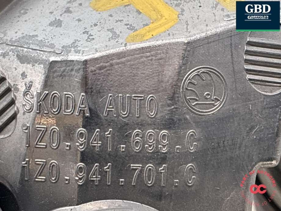 Tåkelykt venstre foran til Škoda Octavia 2009-2013 (Type II, Fase 2) (5E0 941 701 E|)