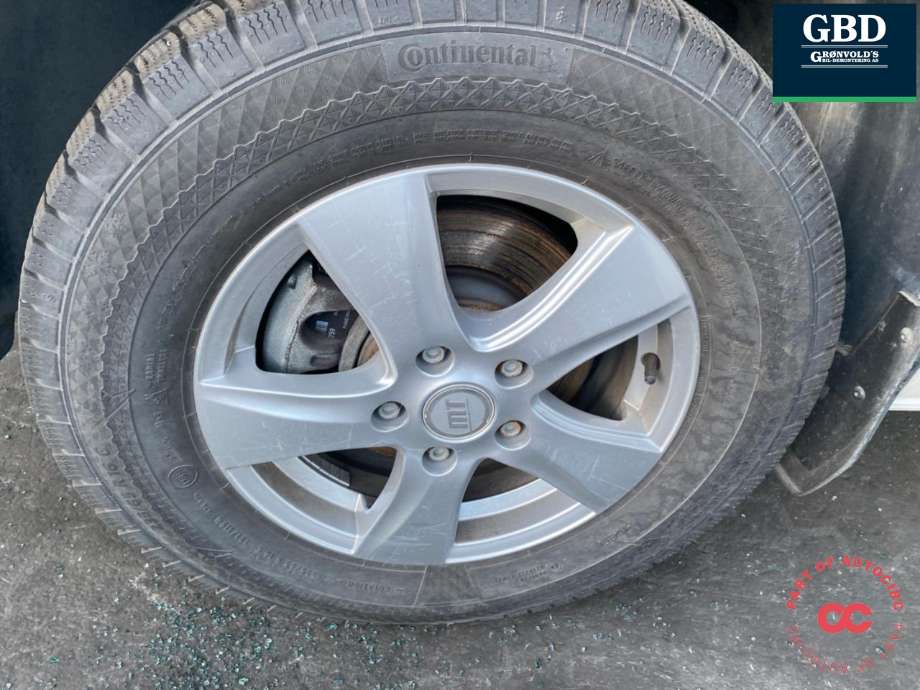 Hjulsett aluminium vinter til VW Crafter 2016-->> (Type II)  
