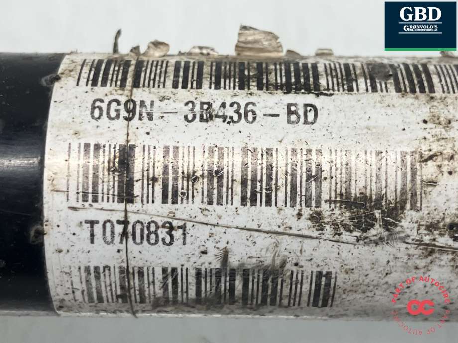 Drivaksel høyre foran, diesel/automat til Volvo V70 2007-2013 (Type III, Fase 1) (6G9N-3B436-BD|)