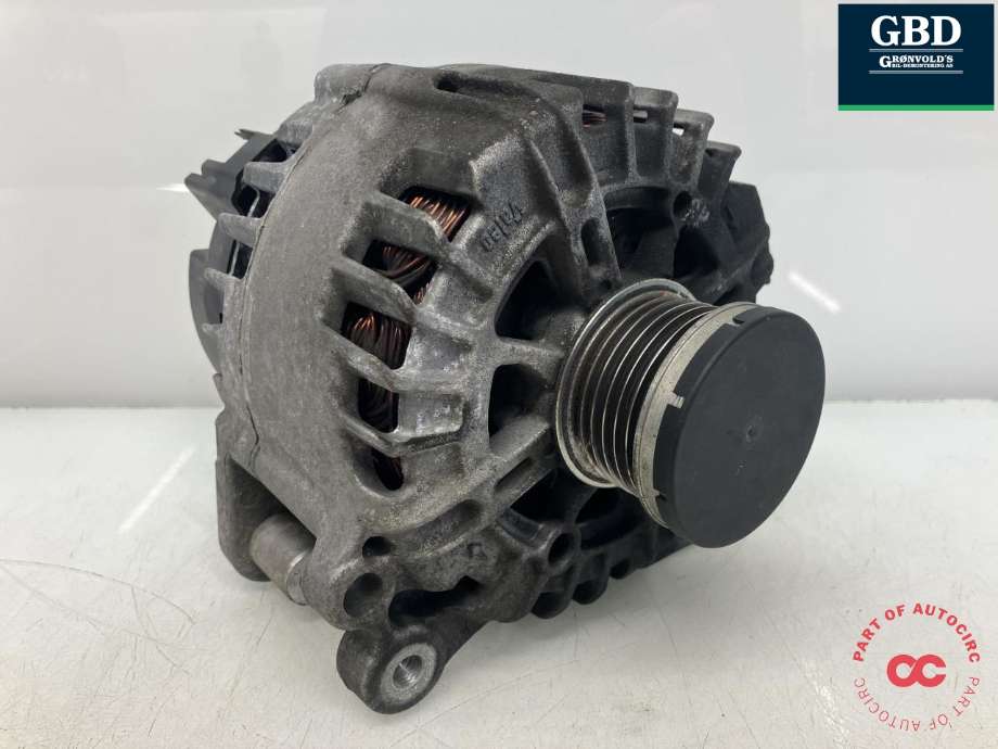 Dynamo til VW Golf, Plus/Cross 2009-2013 (Fase 2) (VALEO|03C 903 025 DX|03C 903 025 D|TG14C027)