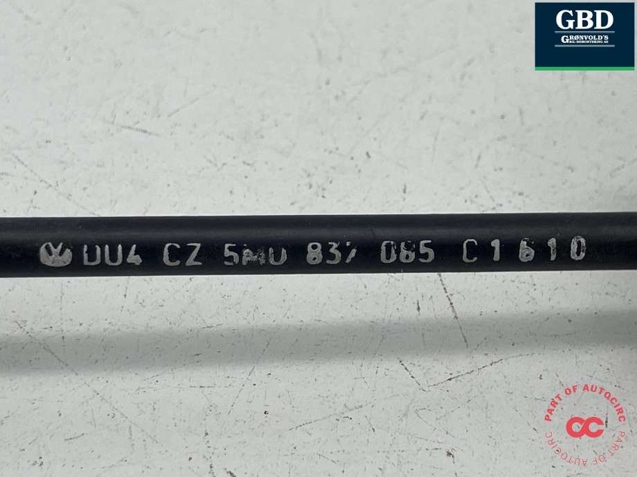 Låsekasse høyre foran til VW Golf, Plus/Cross 2009-2013 (Fase 2) (7L0839016D|5M0 837 085|)