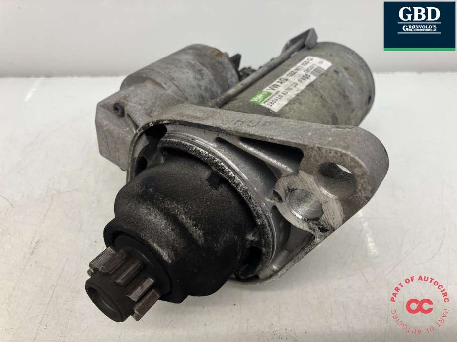 Starter til VW Golf, Plus/Cross 2009-2013 (Fase 2) (VALEO|02Z 911 023 G|D6GS11|)