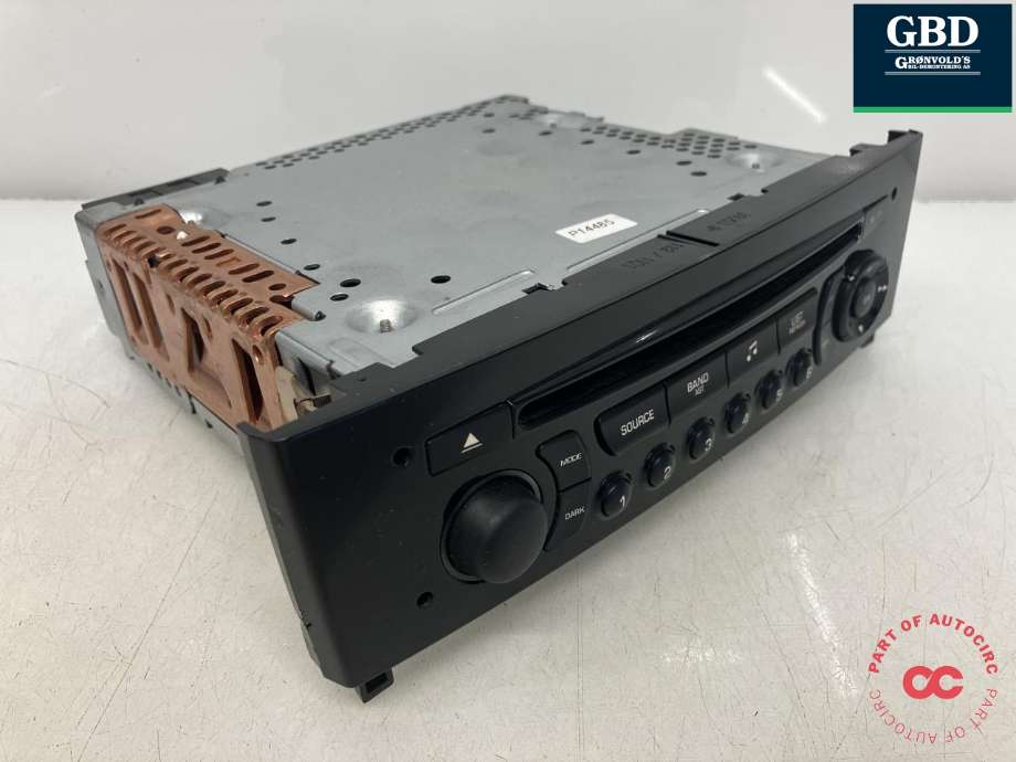 Bilstereo til Peugeot RCZ 2010-2015 (CONTINENTAL|6574QW|96 660 458 XN 03|A2C53340247)