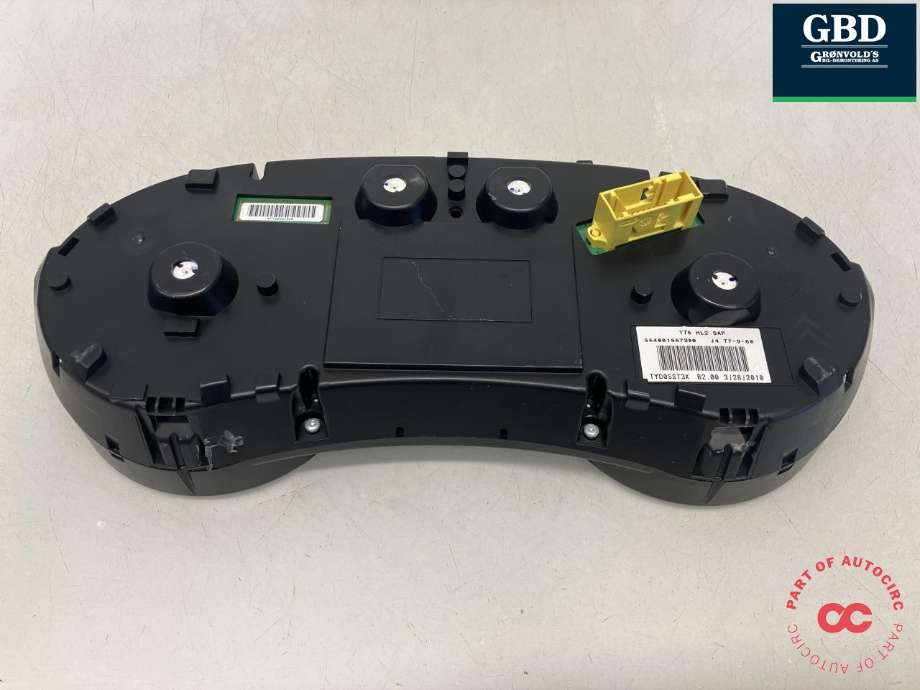 Instrumentpanel til Peugeot RCZ 2010-2015  (6103PV|96 666 611 80|)